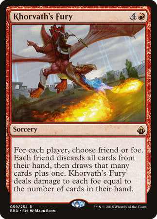 Khorvath's Fury [Battlebond] | Rook's Games and More