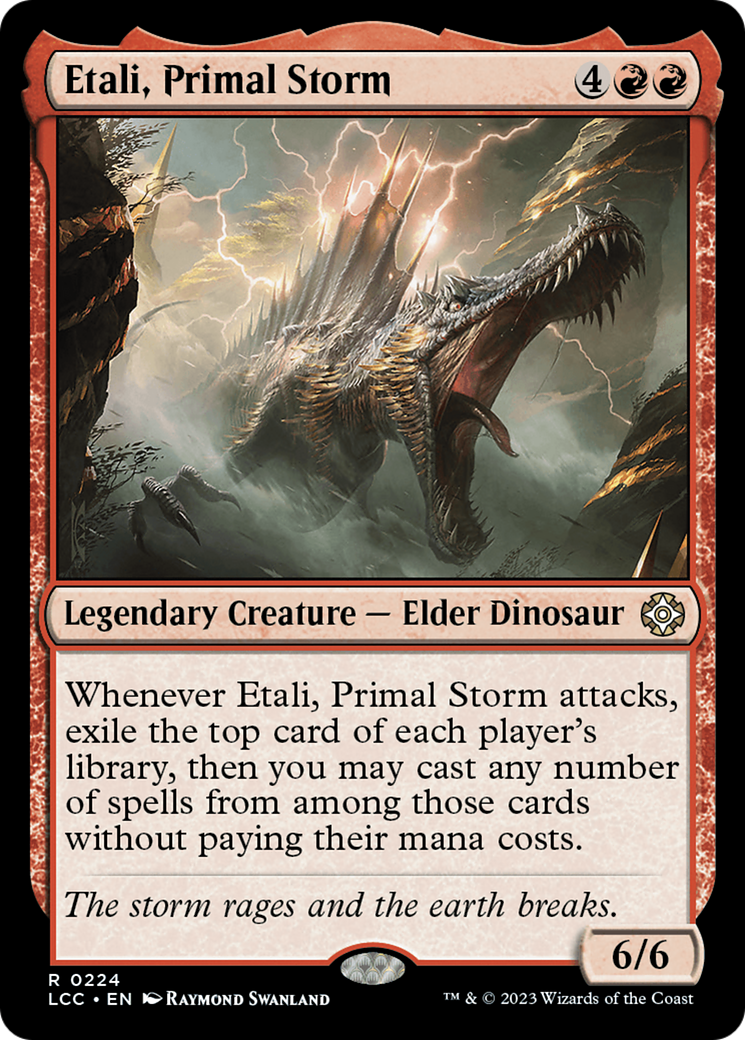 Etali, Primal Storm [The Lost Caverns of Ixalan Commander] | Rook's Games and More