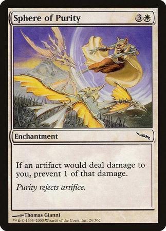 Sphere of Purity [Mirrodin] | Rook's Games and More