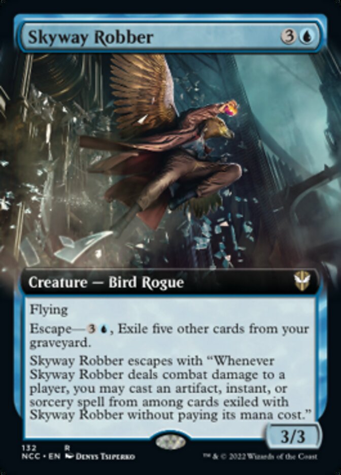 Skyway Robber (Extended Art) [Streets of New Capenna Commander] | Rook's Games and More