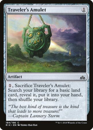 Traveler's Amulet [Rivals of Ixalan] | Rook's Games and More