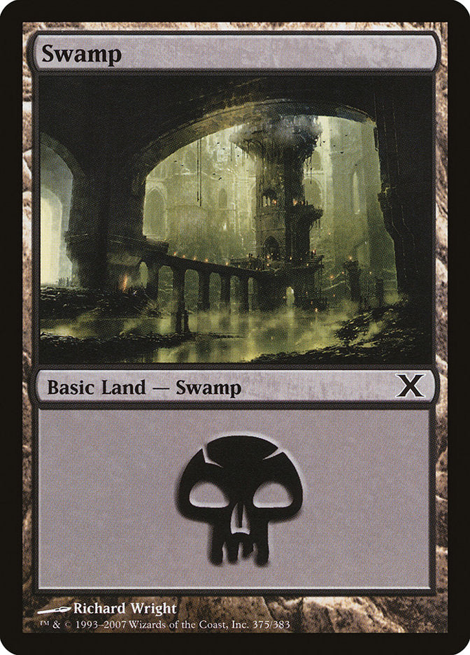 Swamp (375) [Tenth Edition] | Rook's Games and More