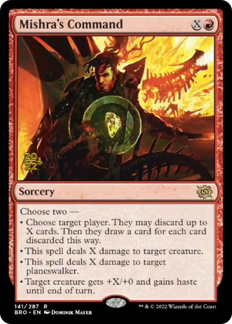 Mishra's Command [The Brothers' War: Prerelease Promos] | Rook's Games and More