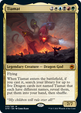 Tiamat [Dungeons & Dragons: Adventures in the Forgotten Realms] | Rook's Games and More
