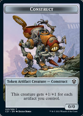 Copy // Construct Token (030) [Commander 2021 Tokens] | Rook's Games and More