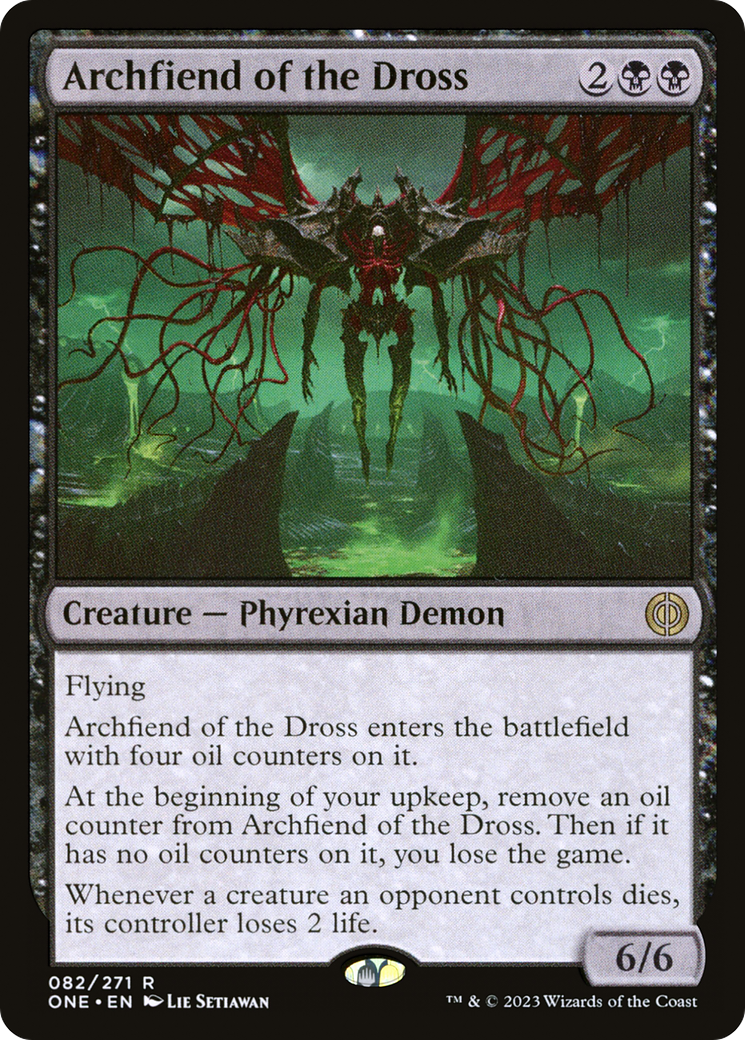 Archfiend of the Dross [Phyrexia: All Will Be One] | Rook's Games and More