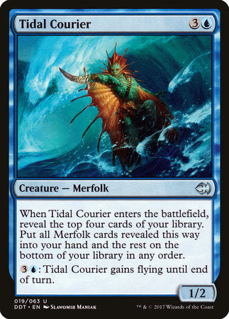 Tidal Courier [Duel Decks: Merfolk vs. Goblins] | Rook's Games and More