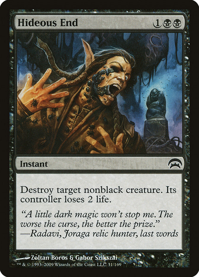 Hideous End [Planechase] | Rook's Games and More