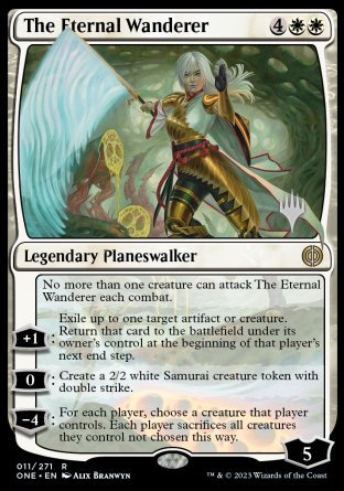 The Eternal Wanderer (Promo Pack) [Phyrexia: All Will Be One Promos] | Rook's Games and More