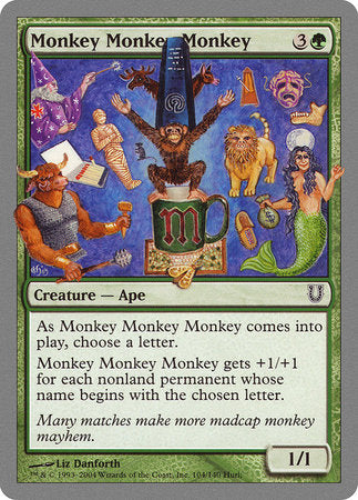 Monkey Monkey Monkey [Unhinged] | Rook's Games and More