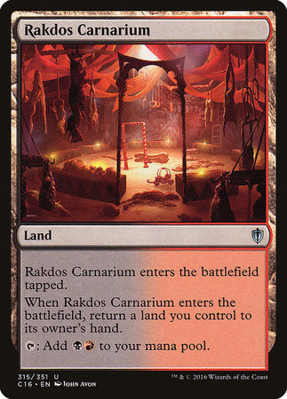 Rakdos Carnarium [Commander 2016] | Rook's Games and More