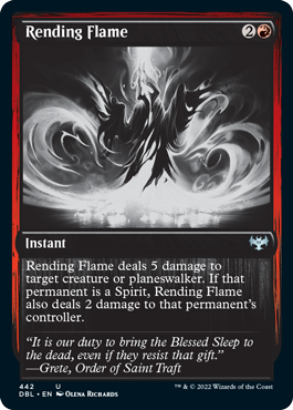 Rending Flame [Innistrad: Double Feature] | Rook's Games and More