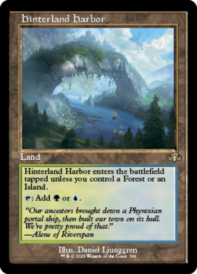 Hinterland Harbor (Retro) [Dominaria Remastered] | Rook's Games and More