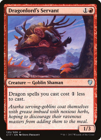 Dragonlord's Servant [Commander 2017] | Rook's Games and More