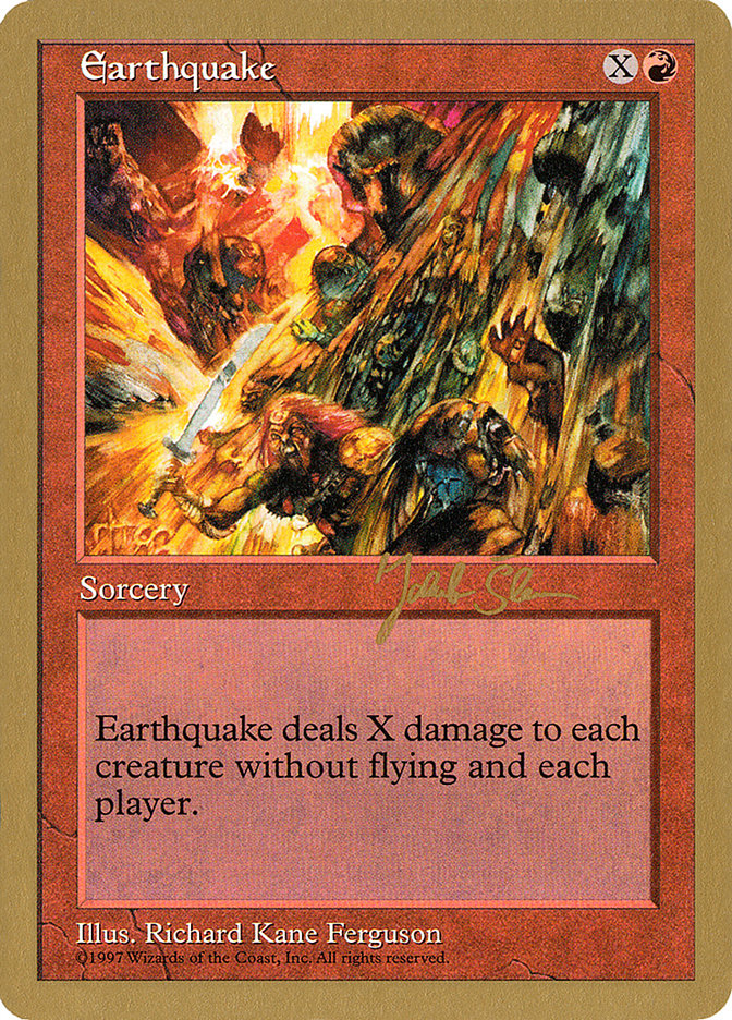 Earthquake (Jakub Slemr) [World Championship Decks 1997] | Rook's Games and More