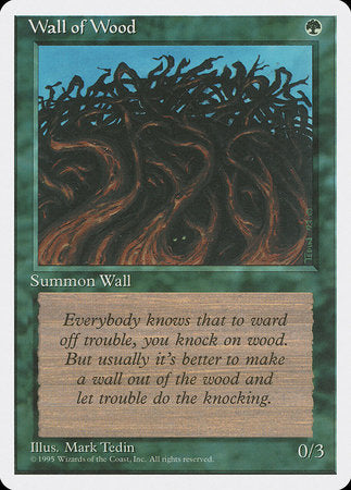 Wall of Wood [Fourth Edition] | Rook's Games and More