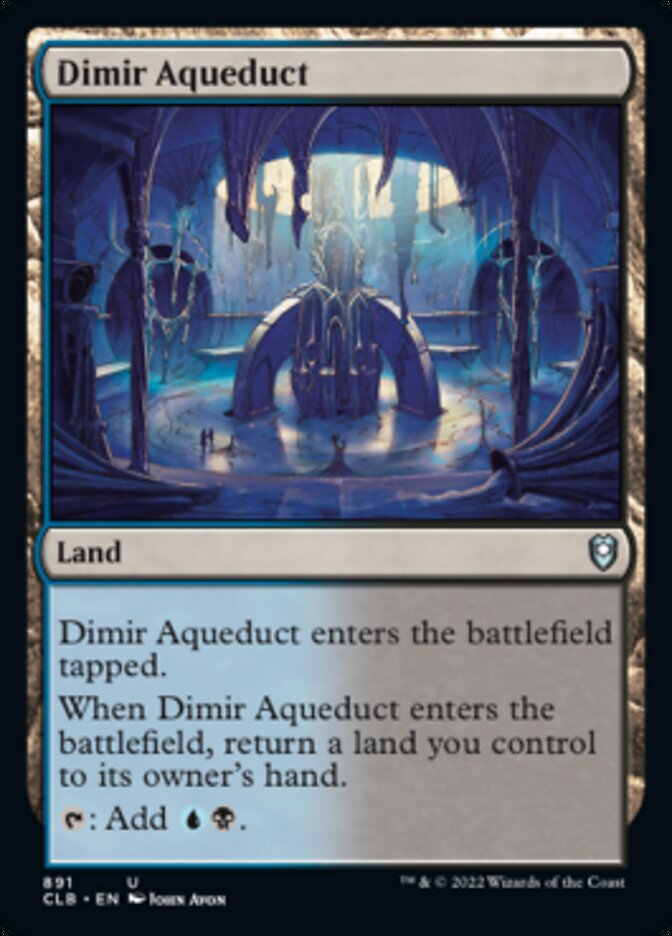 Dimir Aqueduct [Commander Legends: Battle for Baldur's Gate] | Rook's Games and More