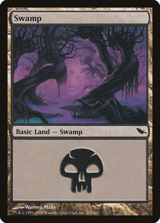 Swamp (291) [Shadowmoor] | Rook's Games and More