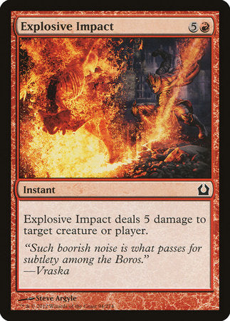 Explosive Impact [Return to Ravnica] | Rook's Games and More
