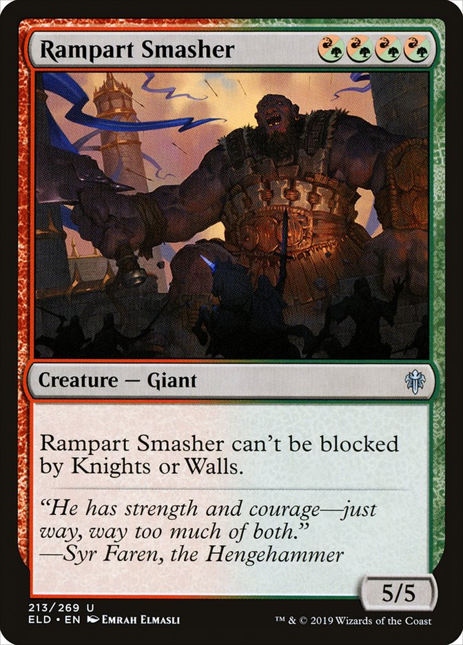 Rampart Smasher [Throne of Eldraine] | Rook's Games and More