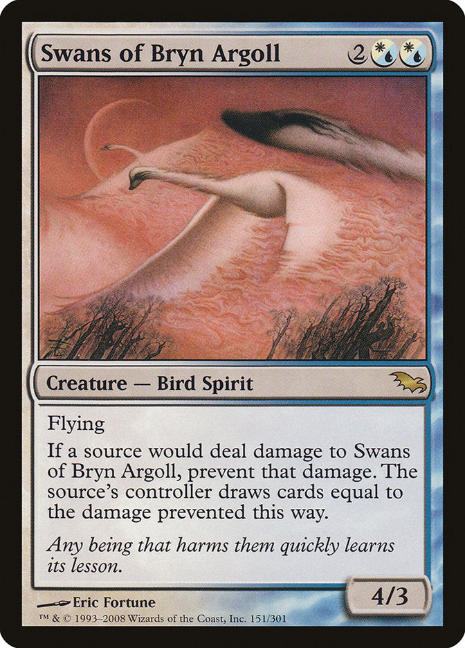 Swans of Bryn Argoll [Shadowmoor] | Rook's Games and More
