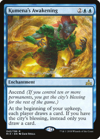 Kumena's Awakening [Rivals of Ixalan] | Rook's Games and More