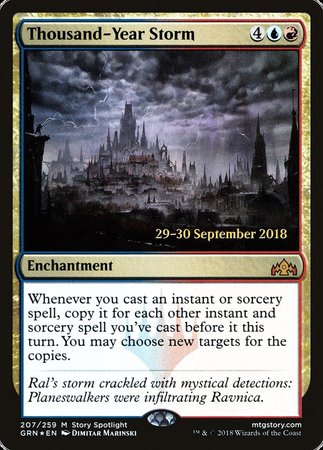 Thousand-Year Storm [Guilds of Ravnica Promos] | Rook's Games and More