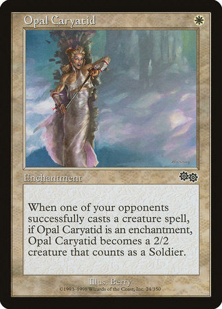 Opal Caryatid [Urza's Saga] | Rook's Games and More