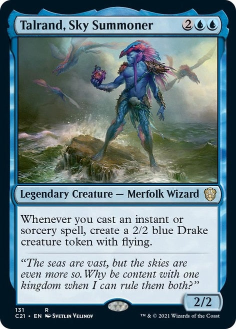 Talrand, Sky Summoner [Commander 2021] | Rook's Games and More
