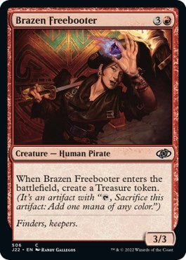 Brazen Freebooter [Jumpstart 2022] | Rook's Games and More