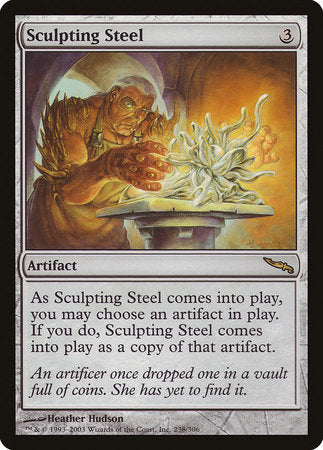 Sculpting Steel [Mirrodin] | Rook's Games and More