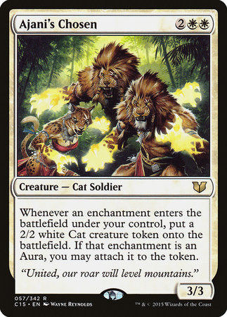 Ajani's Chosen [Commander 2015] | Rook's Games and More