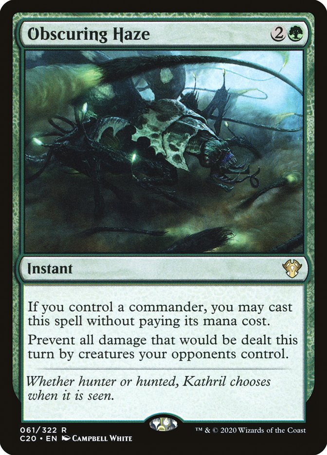 Obscuring Haze [Commander 2020] | Rook's Games and More