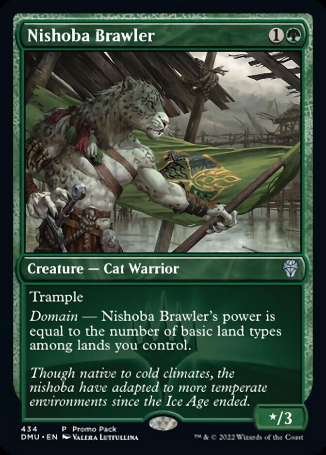 Nishoba Brawler (Promo Pack) [Dominaria United Promos] | Rook's Games and More