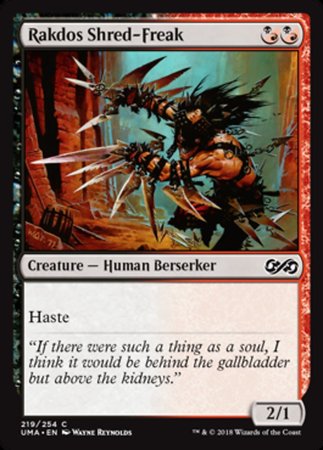 Rakdos Shred-Freak [Ultimate Masters] | Rook's Games and More