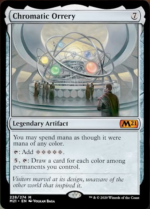 Chromatic Orrery [Core Set 2021] | Rook's Games and More