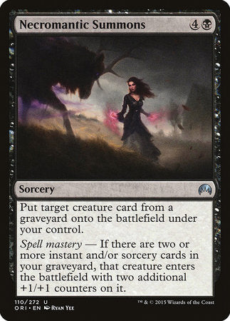 Necromantic Summons [Magic Origins] | Rook's Games and More