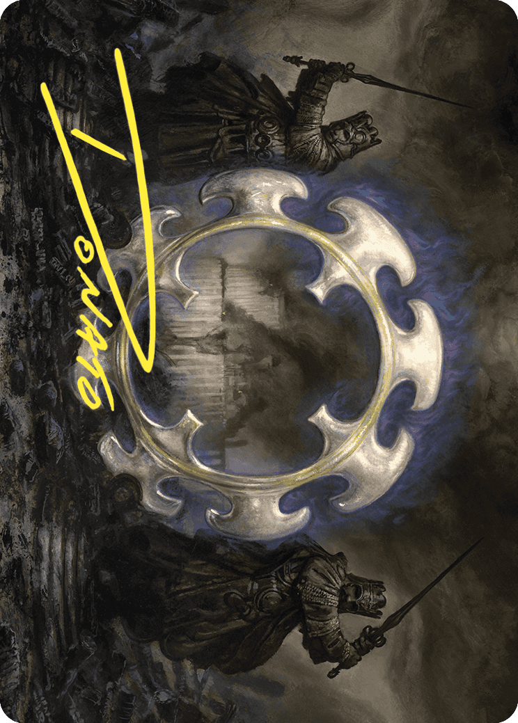Court of Ardenvale Art Card (Gold-Stamped Signature) [Wilds of Eldraine Art Series] | Rook's Games and More