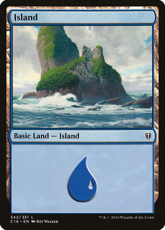 Island (342) [Commander 2016] | Rook's Games and More