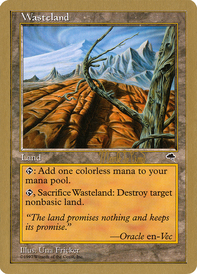 Wasteland (Mark Le Pine) [World Championship Decks 1999] | Rook's Games and More