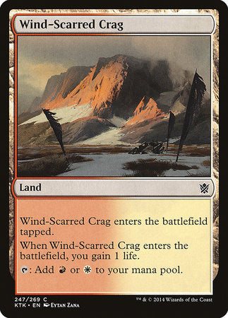 Wind-Scarred Crag [Khans of Tarkir] | Rook's Games and More