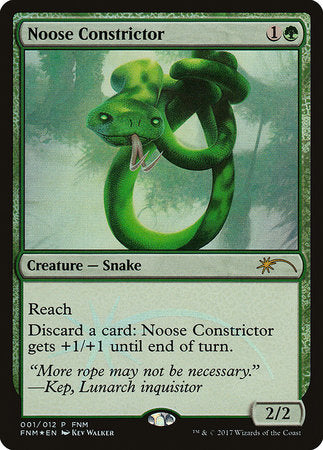 Noose Constrictor [Friday Night Magic 2017] | Rook's Games and More