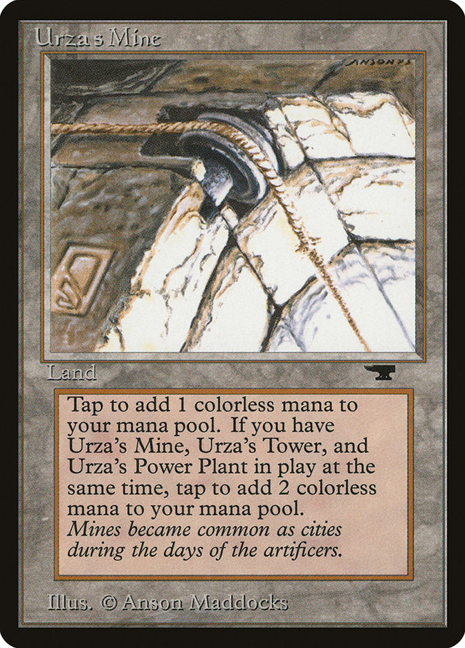 Urza's Mine (Pulley Embedded in Stone) [Antiquities] | Rook's Games and More