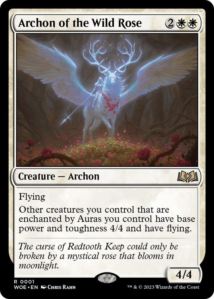 Archon of the Wild Rose [Wilds of Eldraine] | Rook's Games and More