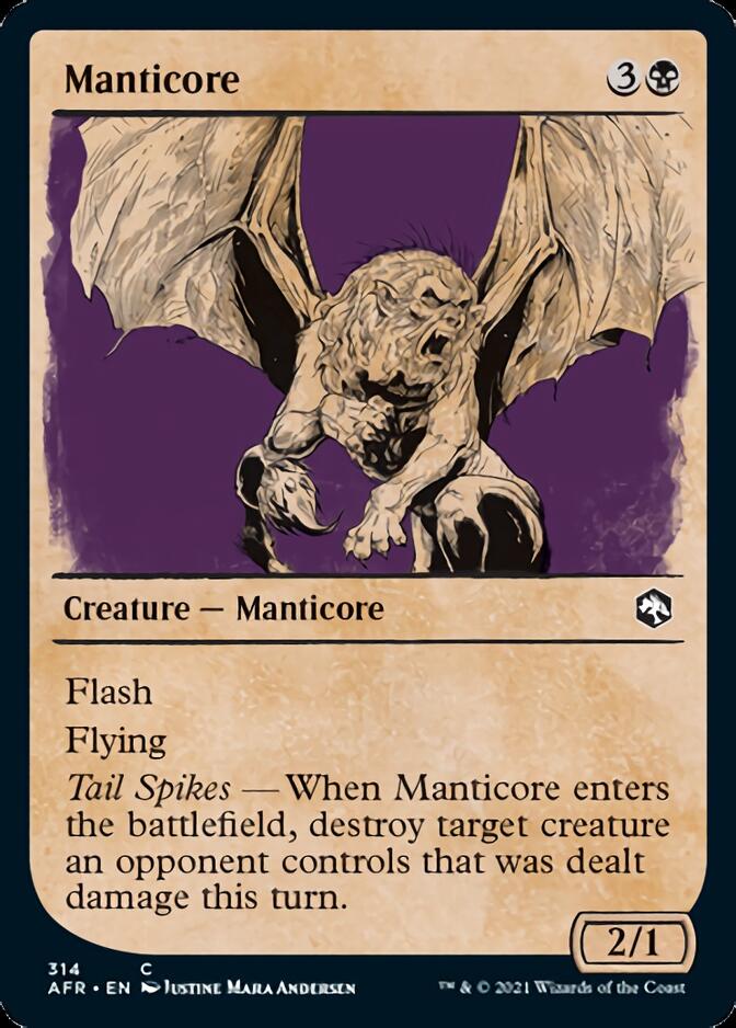 Manticore (Showcase) [Dungeons & Dragons: Adventures in the Forgotten Realms] | Rook's Games and More