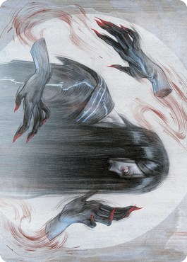 Clawing Torment Art Card [Kamigawa: Neon Dynasty Art Series] | Rook's Games and More