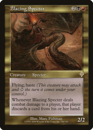 Blazing Specter [Invasion] | Rook's Games and More