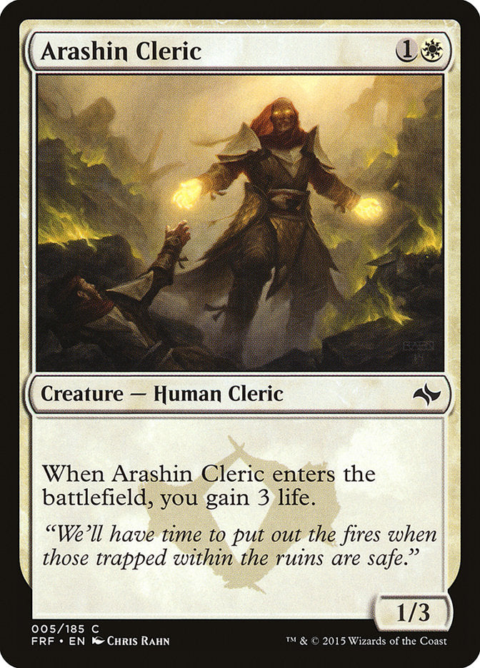 Arashin Cleric [Fate Reforged] | Rook's Games and More