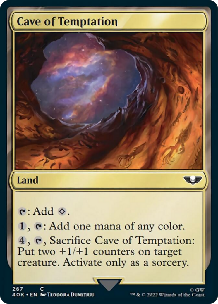 Cave of Temptation [Universes Beyond: Warhammer 40,000] | Rook's Games and More