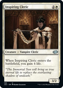 Inspiring Cleric [Jumpstart 2022] | Rook's Games and More